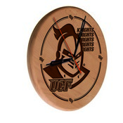 Central Florida Laser Engraved Wood Clock by the Holland Bar Stool Co., WClkLNatCenFla