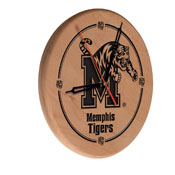 Memphis Laser Engraved Wood Clock by the Holland Bar Stool Co., WClkLNatMemphs