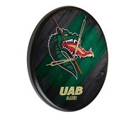 UAB Digitally Printed Wood Clock by the Holland Bar Stool Co., WClkPBlkAlaBir