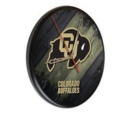 Colorado Digitally Printed Wood Clock by the Holland Bar Stool Co., WClkPBlkColoUn