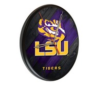 Louisiana State Digitally Printed Wood Clock by the Holland Bar Stool Co., WClkPBlkLaStUn