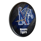 Memphis Digitally Printed Wood Clock by the Holland Bar Stool Co., WClkPBlkMemphs