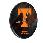Tennessee Digitally Printed Wood Clock by the Holland Bar Stool Co., WClkPBlkTennes