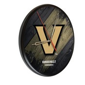 Vanderbilt Digitally Printed Wood Clock by the Holland Bar Stool Co., WClkPBlkVander