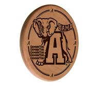 Alabama Laser Engraved Wood Sign by the Holland Bar Stool Co., WSgnLNatAlbama