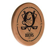 Anaheim Ducks Laser Engraved Wood Sign by the Holland Bar Stool Co., WSgnLNatAnaDks