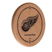 Detroit Red Wings Laser Engraved Wood Sign by the Holland Bar Stool Co., WSgnLNatDetRed