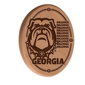 Georgia Laser Engraved Wood Sign by the Holland Bar Stool Co., WSgnLNatGA-Un