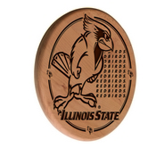Illinois State Laser Engraved Wood Sign by the Holland Bar Stool Co., WSgnLNatIllStU