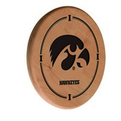 Iowa Laser Engraved Wood Sign by the Holland Bar Stool Co., WSgnLNatIowaUn