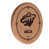 Minnesota Wild Laser Engraved Wood Sign by the Holland Bar Stool Co., WSgnLNatMinWld