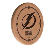 Tampa Bay Lightning Laser Engraved Wood Sign by the Holland Bar Stool Co., WSgnLNatTBLght
