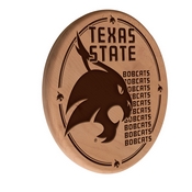 Texas State Laser Engraved Wood Sign by the Holland Bar Stool Co., WSgnLNatTexsSt