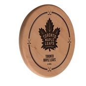 Toronto Maple Leafs Laser Engraved Wood Sign by the Holland Bar Stool Co., WSgnLNatTorMpl