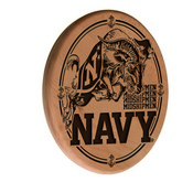 US Naval Academy (NAVY) Laser Engraved Wood Sign by the Holland Bar Stool Co., WSgnLNatUSNavA
