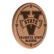 Valdosta State Laser Engraved Wood Sign by the Holland Bar Stool Co., WSgnLNatValdSt