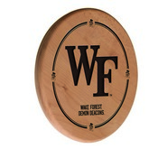 Wake Forest Laser Engraved Wood Sign by the Holland Bar Stool Co., WSgnLNatWakeFr