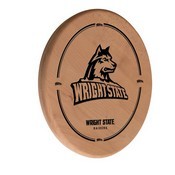 Wright State Laser Engraved Wood Sign by the Holland Bar Stool Co., WSgnLNatWrtStU