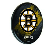 Boston Bruins Digitally Printed Wood Sign by the Holland Bar Stool Co., WSgnPBlkBosBru
