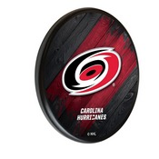 Carolina Hurricanes Digitally Printed Wood Sign by the Holland Bar Stool Co., WSgnPBlkCarHur