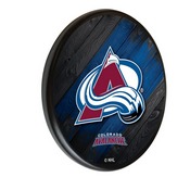 Colorado Avalanche Digitally Printed Wood Sign by the Holland Bar Stool Co., WSgnPBlkColAva