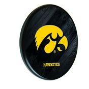 Iowa Digitally Printed Wood Sign by the Holland Bar Stool Co., WSgnPBlkIowaUn