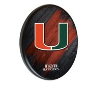 Miami (FL) Digitally Printed Wood Sign by the Holland Bar Stool Co., WSgnPBlkMia-FL