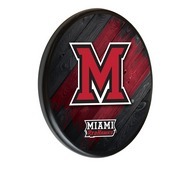 Miami (OH) Digitally Printed Wood Sign by the Holland Bar Stool Co., WSgnPBlkMia-OH