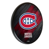 Montreal Canadiens Digitally Printed Wood Sign by the Holland Bar Stool Co., WSgnPBlkMonCan