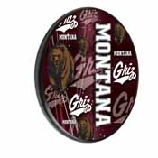 Montana Digitally Printed Wood Sign by the Holland Bar Stool Co., WSgnPBlkMontUn
