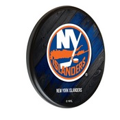 New York Islanders Digitally Printed Wood Sign by the Holland Bar Stool Co., WSgnPBlkNYIsln