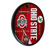 Ohio State Digitally Printed Wood Sign by the Holland Bar Stool Co., WSgnPBlkOhioSt