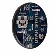 Utah State Digitally Printed Wood Sign by the Holland Bar Stool Co., WSgnPBlkUtahSt