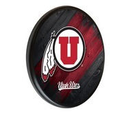 Utah Digitally Printed Wood Sign by the Holland Bar Stool Co., WSgnPBlkUtahUn