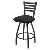 XL 410 Jackie Swivel Stool with Pewter Finish and Canter Iron Seat, AGS-X41025PW008