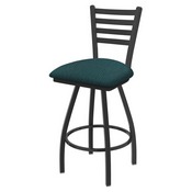 XL 410 Jackie Swivel Stool with Pewter Finish and Graph Tidal Seat, AGS-X41025PW022