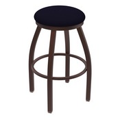 XL 802 Misha Swivel Stool with Bronze Finish and Canter Twilight Seat