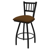 XL 810 Contessa Swivel Stool with Black Wrinkle Finish and Canter Thatch Seat, AGS-X81025BW001