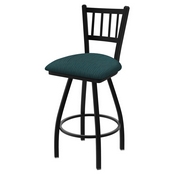 XL 810 Contessa Swivel Stool with Black Wrinkle Finish and Graph Tidal Seat, AGS-X81025BW022