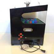 NEW- ULTRA SILENT - Black Professional Table Top Bingo Blower with Standard Electronic Flashboard, PROFLBB