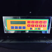 NEW- ULTRA SILENT - Black Professional Table Top Bingo Blower with Standard Electronic Flashboard, PROFLBB