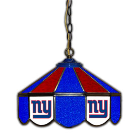 New York Giants 14" Glass Pub Lamp, 133-1013