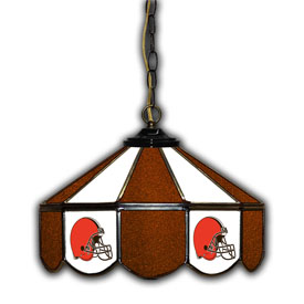 Cleveland Browns 14" Glass Pub Lamp, 133-1020