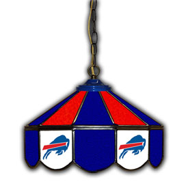 Buffalo Bills 14" Glass Pub Lamp, 133-1021