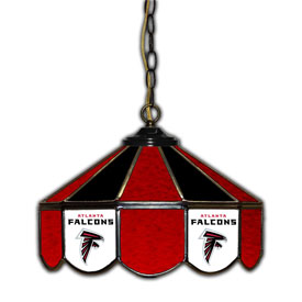 Atlanta Falcons 14" Glass Pub Lamp, 133-1030