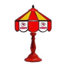 Kansas City Chiefs 21" Glass Table Lamp, 159-1006