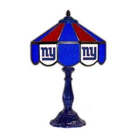New York Giants 21" Glass Table Lamp, 159-1013