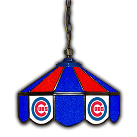 Chicago Cubs 14" Glass Pub Lamp, 233-2005