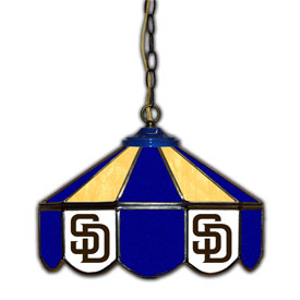San Diego Padres 14" Glass Pub Lamp, 233-2011
