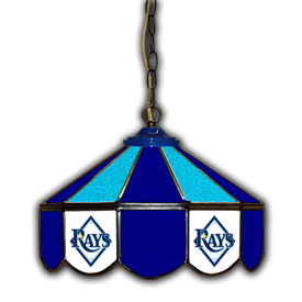 Tampa Bay Devil Rays 14"Glass Lamp, 233-2019